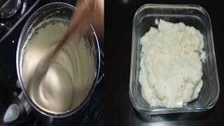 COMO HACER ENGRUDO PASTA COLA MASILLA CASERA HOW TO MAKE PASTE [upl. by Dnarb]