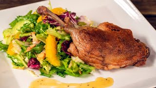 Duck Confit  Confit de Canard  French Food at Home [upl. by Eliak]