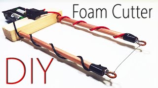 How to make a Foam Cutter at Home Awesome DIY project Wow [upl. by Tirma]