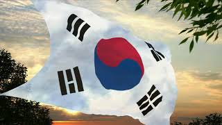 Flag and anthem of South Korea [upl. by Ameluz993]