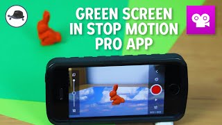 Green Screen in Stop Motion Studio Pro [upl. by Ahseinar616]