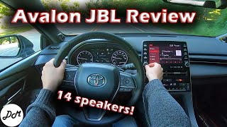 2020 Toyota Avalon –JBL 14speaker Sound System Review [upl. by Kermy]