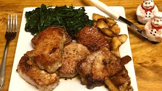 HOW TO MAKE TENDER PORK CHOPS  BJ’s Restaurant Inspired Pork Chops [upl. by Selia946]