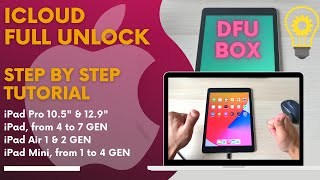 iPad Air 2 unlock iCloud activation lock DFU BOX Purple Mode [upl. by Navek]