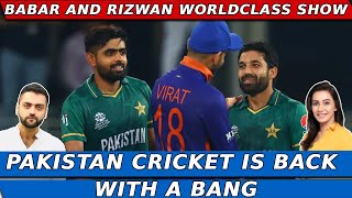 Babar and Rizwan’s WORLDCLASS SHOW  Pakistan vs India  T20 World Cup [upl. by Nolyar]