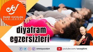 Diyafram Egzersizleri Emre Yücelen Şan Dersi [upl. by Luttrell]