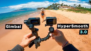 GoPro HERO9 HyperSmooth 30 VS Gimbal  GoPro Tip 687  MicBergsma [upl. by Docila]