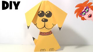 Origami hondje vouwen van papier [upl. by Charisse]