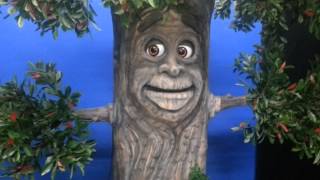 Animatronic Talking TREE by Axtell Animatronics [upl. by Eissoj]