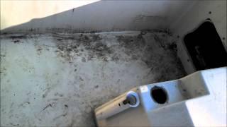 Cheap Way to Clean A Boat Fiberglass Cleaning [upl. by Kanal]