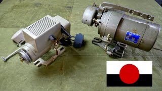 Industrial Sewing Machine Servo Motor vs Clutch Motor [upl. by Eilyw925]