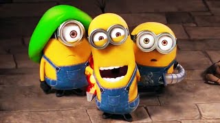 MINIONS Clip  quotHypnotizing the Guardsquot 2015 [upl. by Enomsed323]