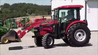 Case IH Farmall 55 4x4 Tractor Walkaround amp Demo [upl. by Jary]