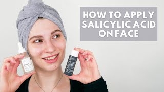 How to Apply Salicylic Acid on Face [upl. by Mordy]