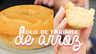 Como fazer Bolo de Farinha de ARROZ [upl. by Pietrek]