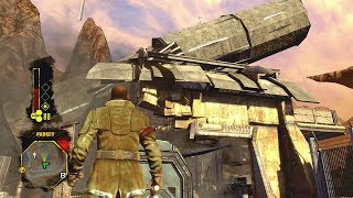 Red Faction Guerilla Remastered Epic Destruction  Ambush Chaos amp Outpost Clearing  Xbox One X [upl. by Emery]