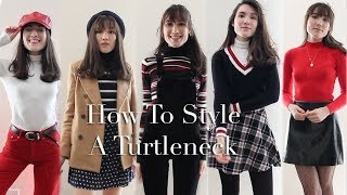 How To Style A Turtleneck  Carolina Pinglo [upl. by Leahcimal]