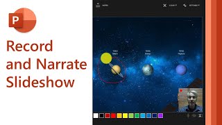 How to record a slide show and narrate with PowerPoint [upl. by Leinehtan]