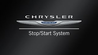 StopStart System  How To  2020 Chrysler Pacifica [upl. by Anitnahs]