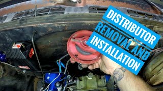 How to remove and install a distributor Replacing the HEI distributor with a Mallory unilite [upl. by Caassi]