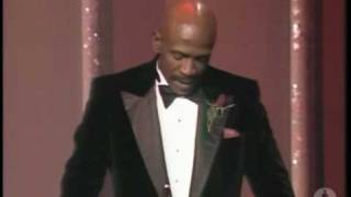 Louis Gossett Jr Wins Supporting Actor  55th Oscars 1983 [upl. by Ahsatniuq]