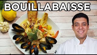 Traditional Bouillabaisse Recipe [upl. by Enialedam]