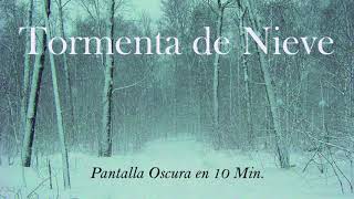 8 Horas de Tormenta de Nieve  Fuertes Vientos de Tormenta [upl. by Alicirp]