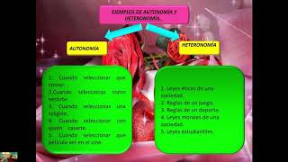 AUTONOMÍA Y HETERONOMÍA [upl. by Scarlett]