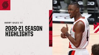 Harry Giles 202021 Season Highlights  Trail Blazers [upl. by Nwahsear]