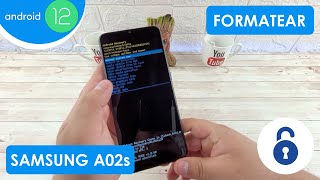 Formatear Samsung Galaxy A02s  Android 12 [upl. by Ashling861]