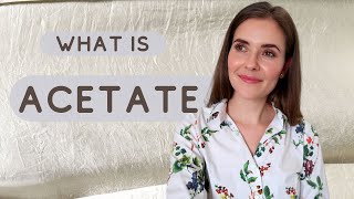 WHAT IS ACETATE  S2E7  Fibers and Fabrics  Beate Myburgh [upl. by Rehtse]