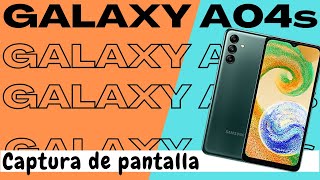 Captura de Pantalla del Samsung A04s [upl. by Nifled]