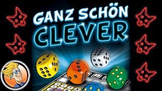 Ganz schön clever — rules explanation and solo playthrough [upl. by Enetsuj191]