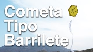 Como construir una cometa  barrilete  papalote que vuela [upl. by Acul]