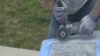 How to Cut amp Polish Granite Countertop DIY  Undermount Sink [upl. by Wyndham]