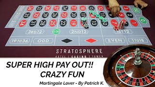 HIGH PROFIT amp CRAZY FUN Roulette System  Martingale Lover Review [upl. by Nytsrik]