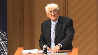 Jürgen Habermas Lecture Myth and Ritual [upl. by Ellertal99]