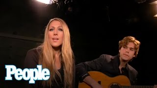 Colbie Caillat Performs Her Song Brighter Than the Sun  People [upl. by Ailecnarf]