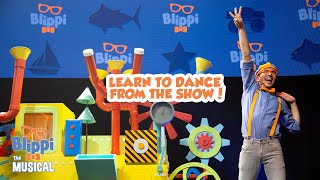 Blippi The Musical  Learn to Dance from the Show [upl. by Kcyrred]