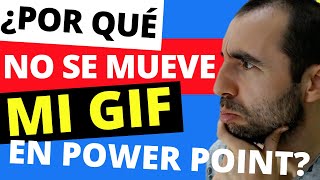 ¿Cómo INSERTAR un GIF en POWER POINT ✅【Para que funcione en 2023】 [upl. by Jarib158]