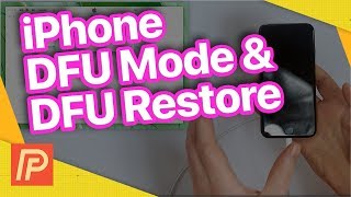 How To Put An iPhone In DFU Mode amp DFU Restore Your iPhone [upl. by Akihc]