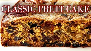 Professional Baker Teaches You How To Make FRUIT CAKE [upl. by Sexton]