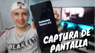 SAMSUNG GALAXY A12 📲 Como Hacer un Screenshot FÁCIL O Captura De Pantalla 👉  Orientador Movil [upl. by Yojal]