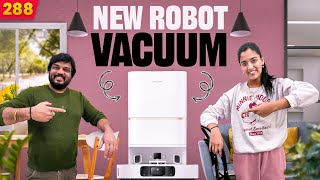 New ROBOT Vacuum Cleaner 😍  VAAS Family  TeluguVlogs [upl. by Airrat787]