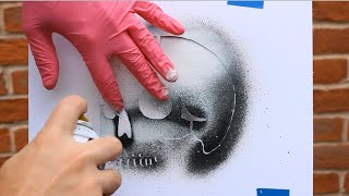 STENCIL ART FOR BEGINNERS Step by Step [upl. by Nappy394]