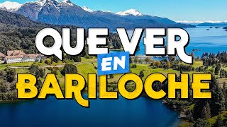 🧳️ TOP 10 Que Ver en Bariloche ✈️ Guía Turística Que Hacer en Bariloche [upl. by Grewitz]