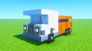 Minecraft Tutorial How To Make A Dump Truck quot2021 City Buildquot [upl. by Yentterb393]