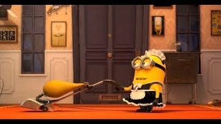 Minions House cleaning  Despicable me 2 [upl. by Odlaw]