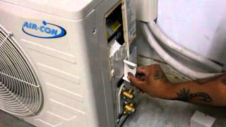 AirCon International Mini Split Installation Guide [upl. by Ezzo]