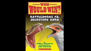 Who Would Win  Rattlesnake vs Secretary Bird by Jerry Palotta [upl. by Notsua]